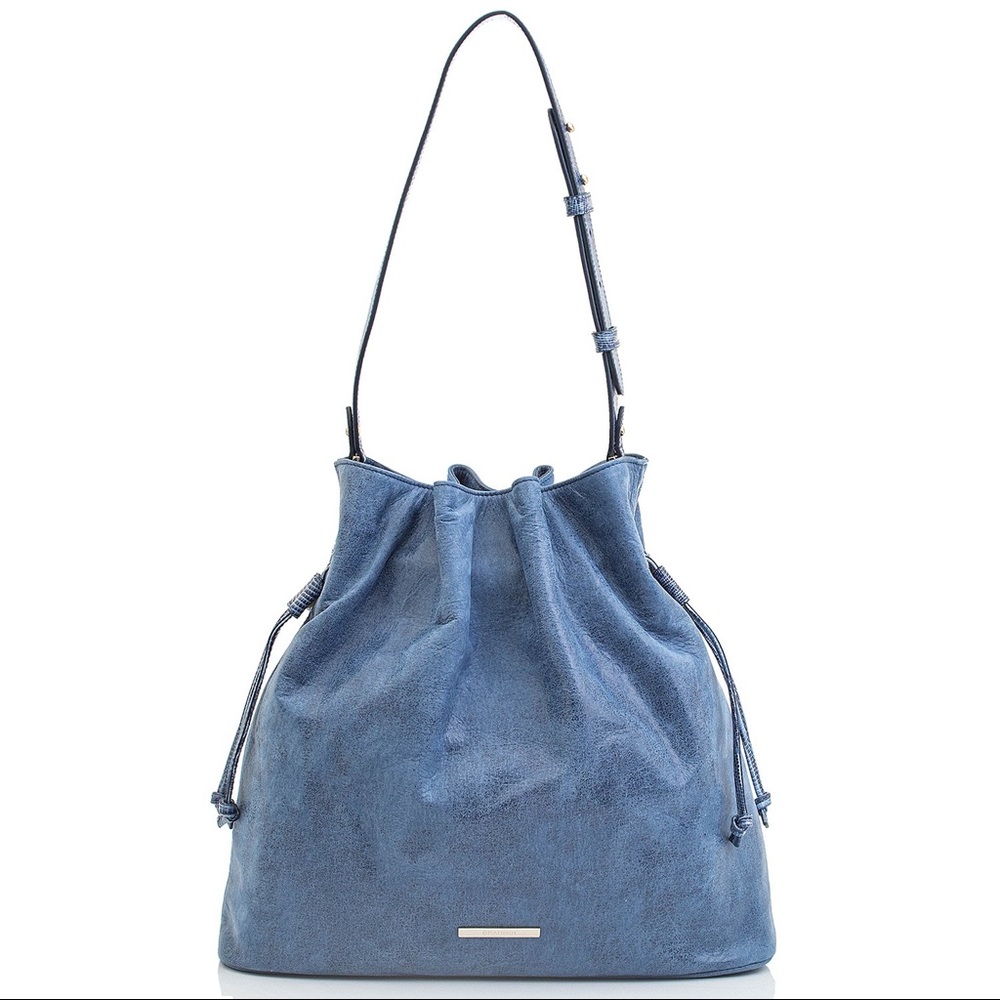 Brahmin Medium Harlow in Poolside Rosario - tags clipped NOT new.  In EUC
